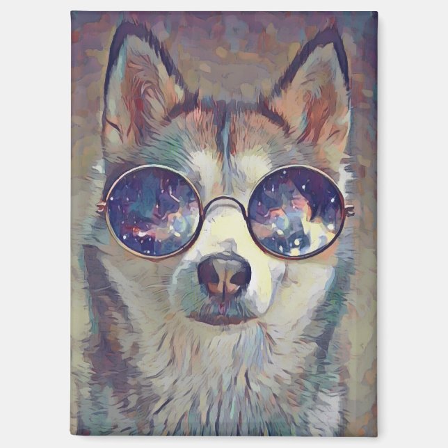 gafas de perrito imán (Anverso)