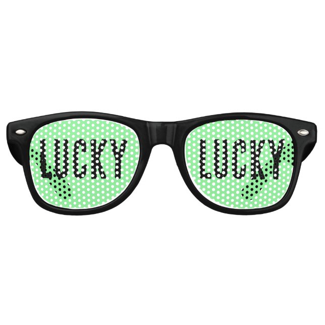GAFAS DE SOL AFORTUNADAS DEL DÍA DE SAN PATRICK (Anverso)