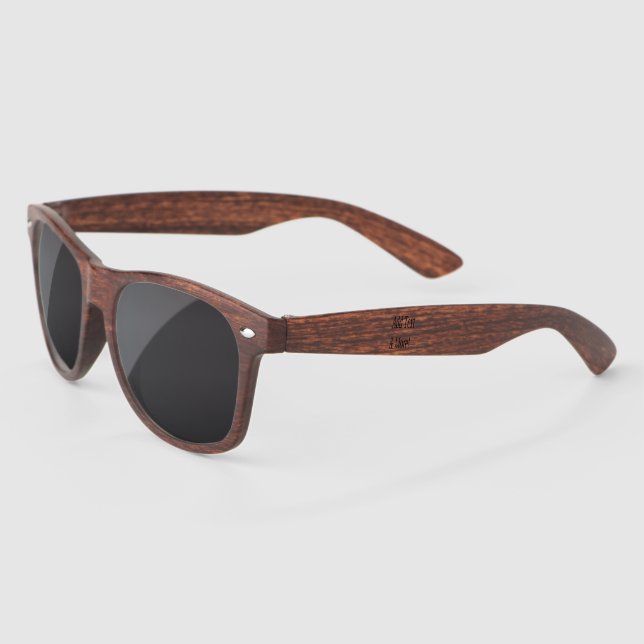 Gafas De Sol ¡Añadir texto y más! Personalizar Su Propio Person (Izquierda)