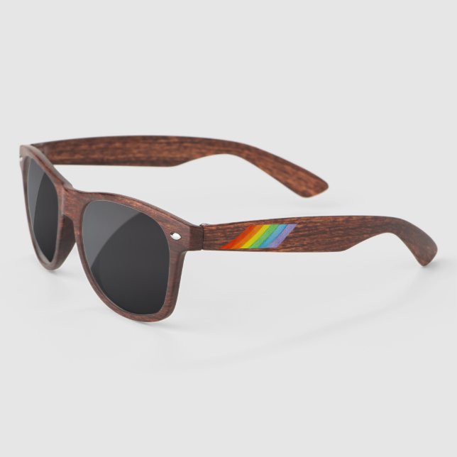Gafas de sol arcoiris con orgullo (Izquierda)