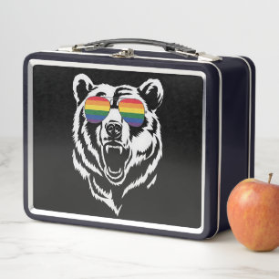 Gafas de sol arcoíris de orgullo bandera LGBTQ gay