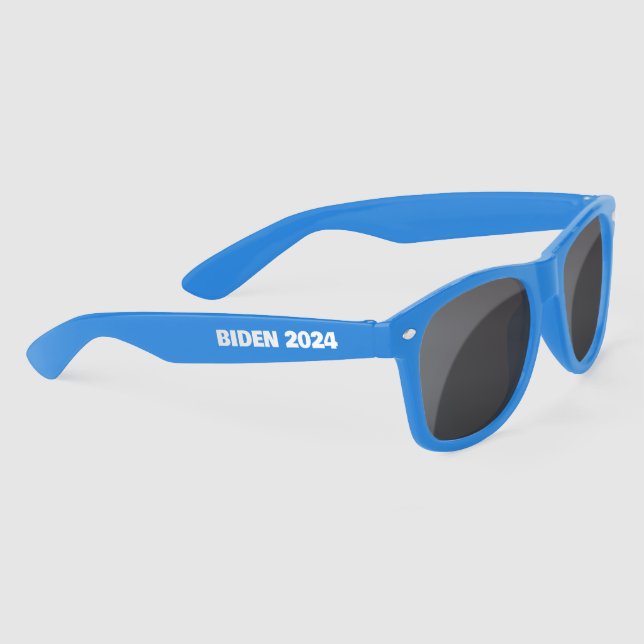 Gafas De Sol Biden para presidente 2024 demócrata azul (Derecha)