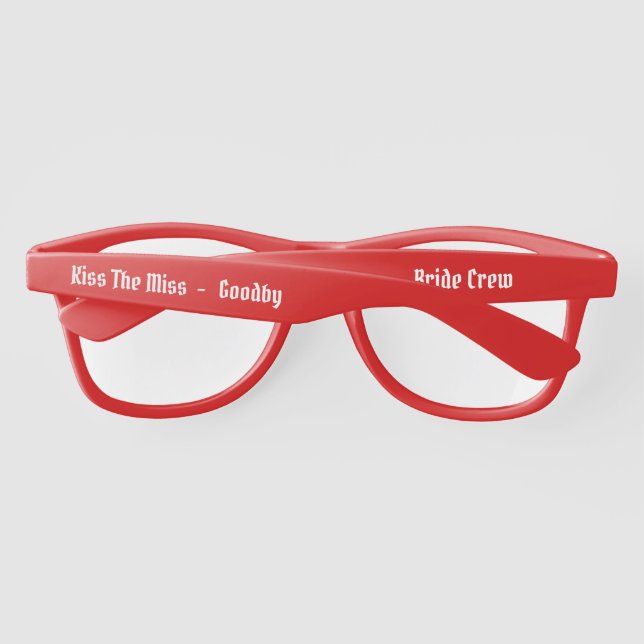 Gafas De Sol Boda Bachelorette Party Favor (Reverso)