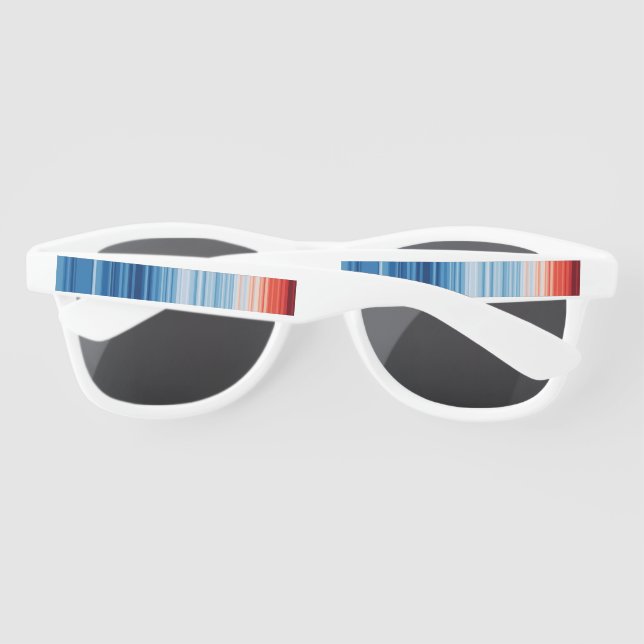 Gafas De Sol Climate Crisis Warming stripes (Reverso)