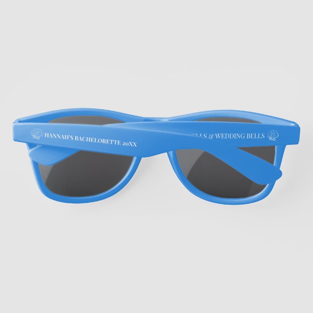 Gafas De Sol Conchas marinas y campanas de boda Despedida de so (Reverso)