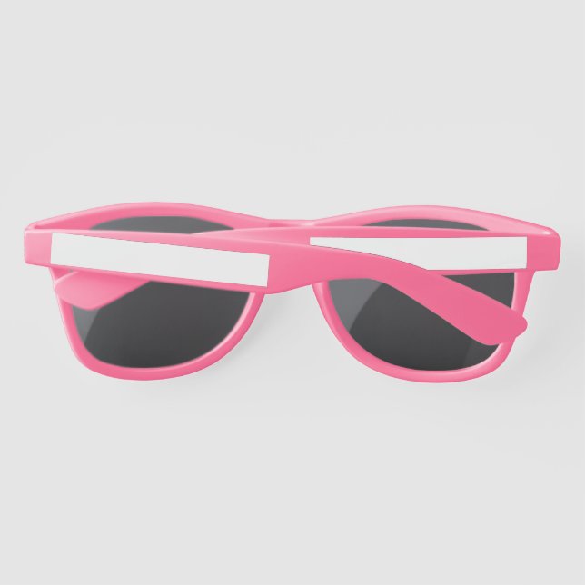 Gafas De Sol Crear su propio Personalizado blanco (Reverso)