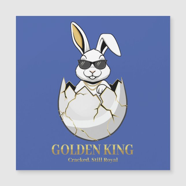 Gafas de sol de conejo genial Golden King Conejo d (Anverso)