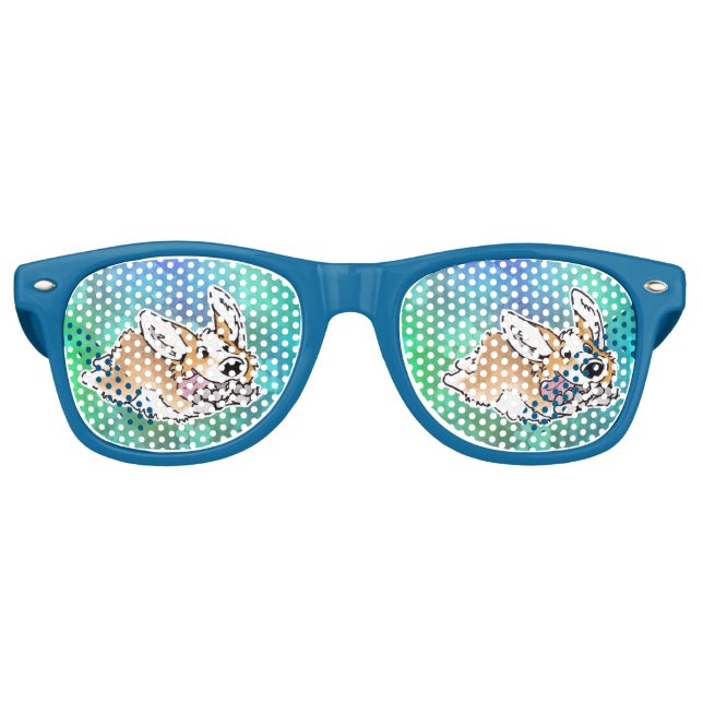 Gafas de sol de corgi suave (Anverso)