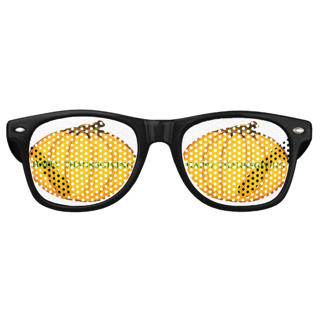 Gafas de sol de fiesta Calabaza jGibney El Museo  (Anverso)