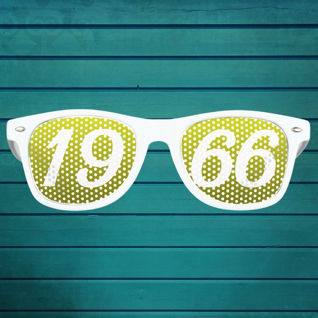 Gafas de sol de fiesta de cumpleaños 1965 divertid (Subido por el creador)
