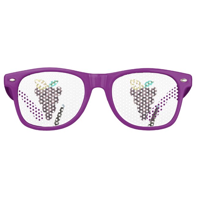 Gafas de sol de Fiesta de piscina de uva (Anverso)