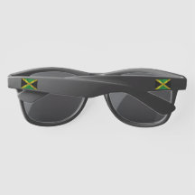 Gafas de sol de la bandera de Jamaica