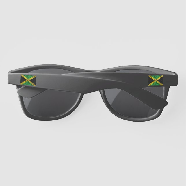 Gafas de sol de la bandera de Jamaica (Reverso)