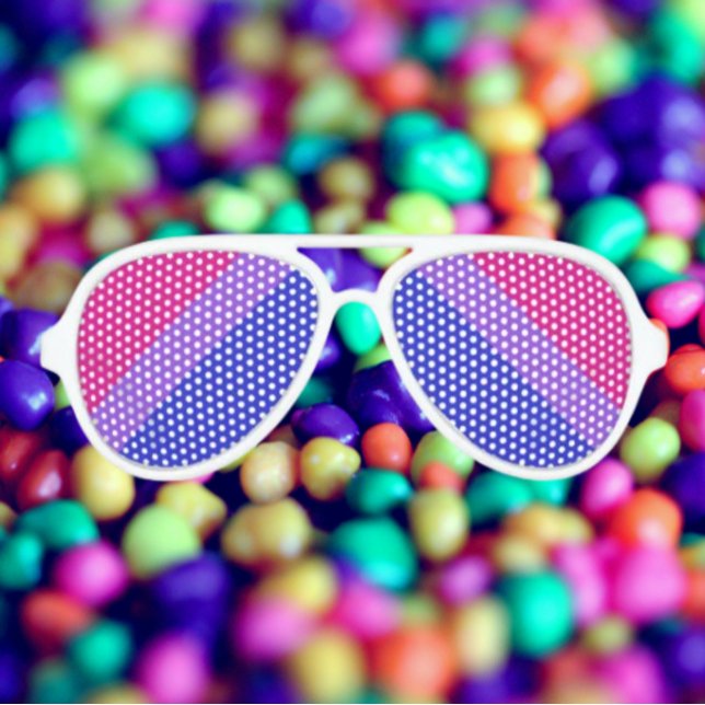 Gafas de sol de la bandera del orgullo bisexual at (Subido por el creador)