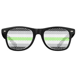 Gafas de sol de la bandera del orgullo de género