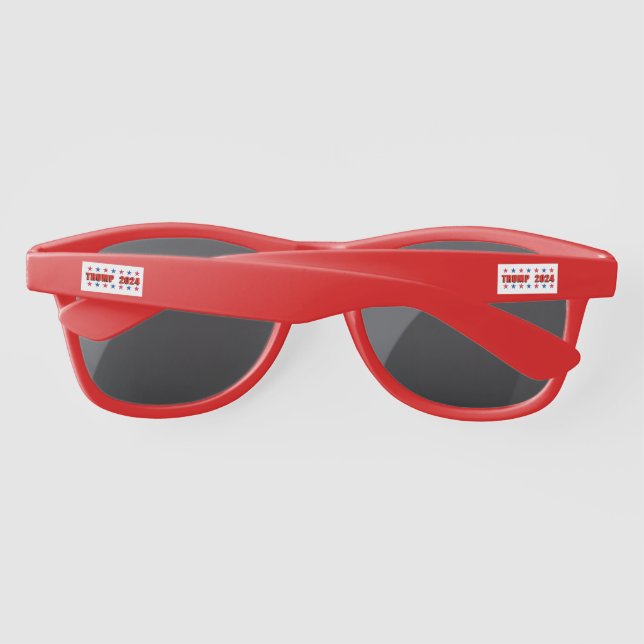 Gafas de sol de las estrellas de Trump 2024 (Reverso)