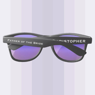 Gafas de sol de lentes plásticos de fiesta de boda