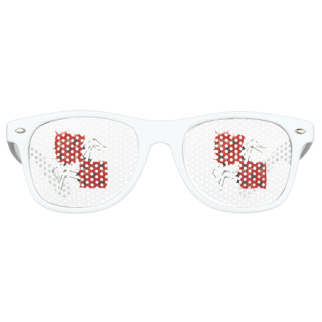 Gafas de sol de licor de dados (Anverso)