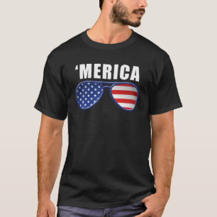 Gafas de sol de Merica - camiseta