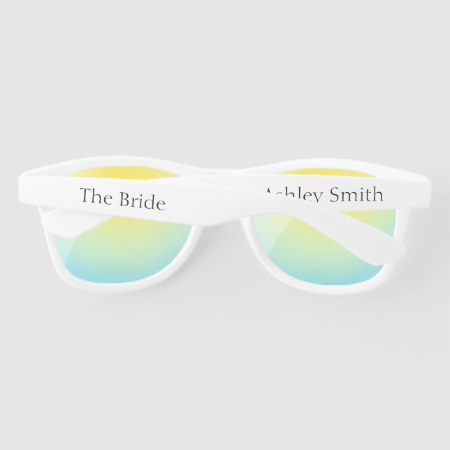 Gafas de sol de novia (Reverso)