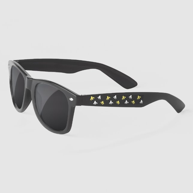 Gafas de sol de palomitas (amarillo gris oscuro y  (Izquierda)