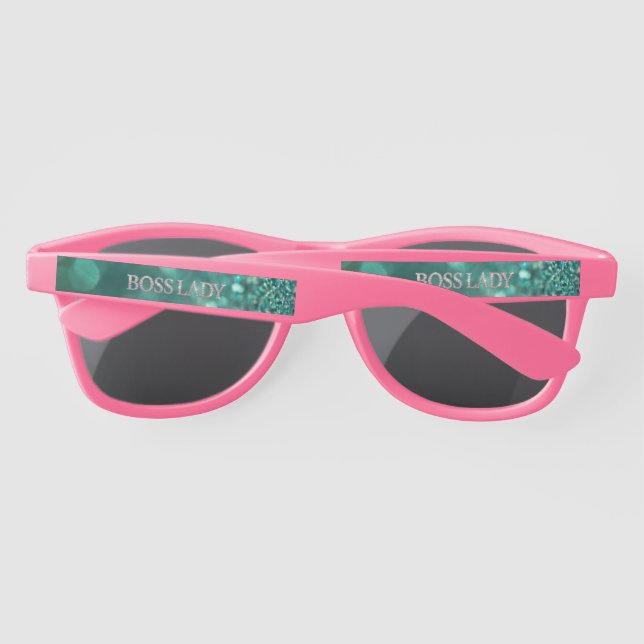 Gafas de sol de plástico para jefa (Reverso)