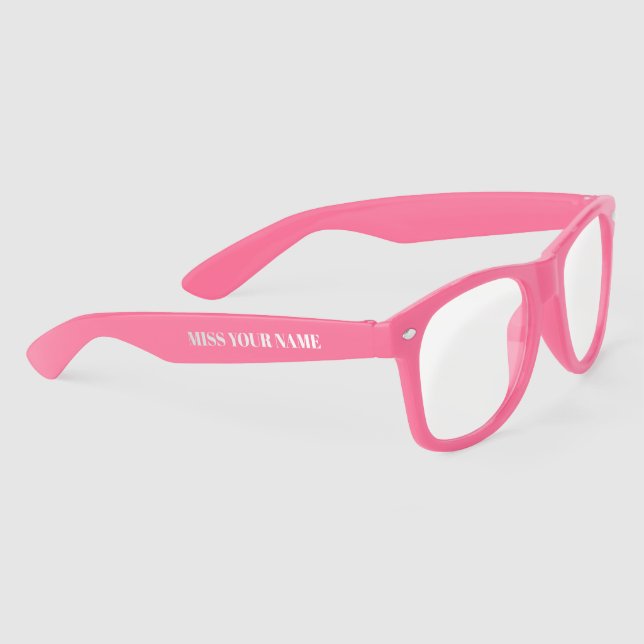 Gafas de sol de promoción de personalizado rosa Gu (Derecha)