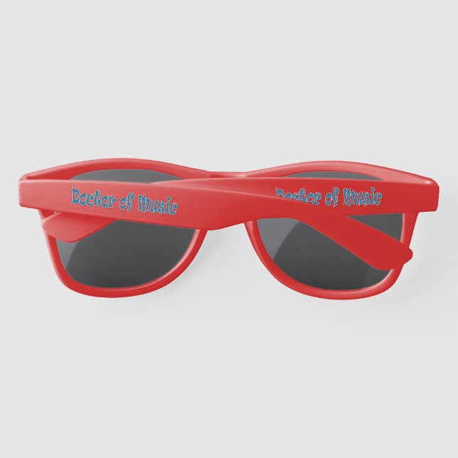 Gafas De Sol Doctor en Música (Reverso)