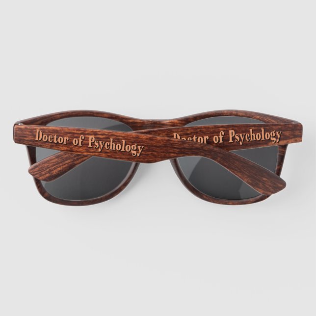 Gafas De Sol Doctor en Psicología (Reverso)