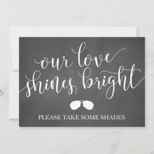 Gafas de sol favorecen el Rótulo - Nuestro amor br