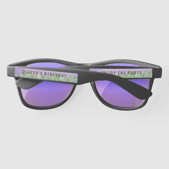 Gafas De Sol Favoritos a la fiesta de cumpleaños (Reverso)