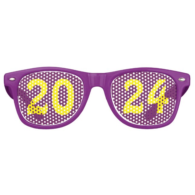 Gafas de sol Fiesta de Año Nuevo 2024 (Anverso)