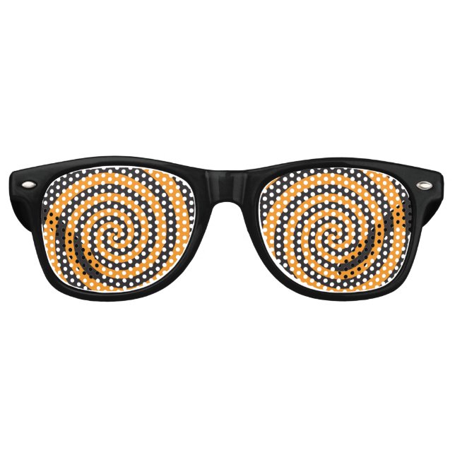 Gafas de sol Fiesta de Swirl Retro (Anverso)