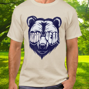 Gafas de sol lindas Camiseta azul Daddy Bear