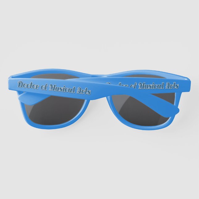 Gafas De Sol Médica de Arte Musical (Reverso)