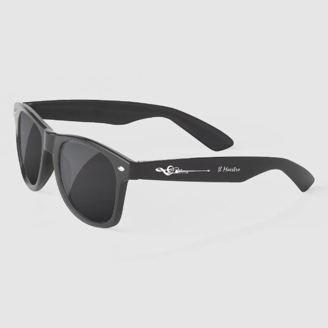 Gafas De Sol MELTPOINT BLACK Hot G-Clef 'Il Maestro' (Izquierda)