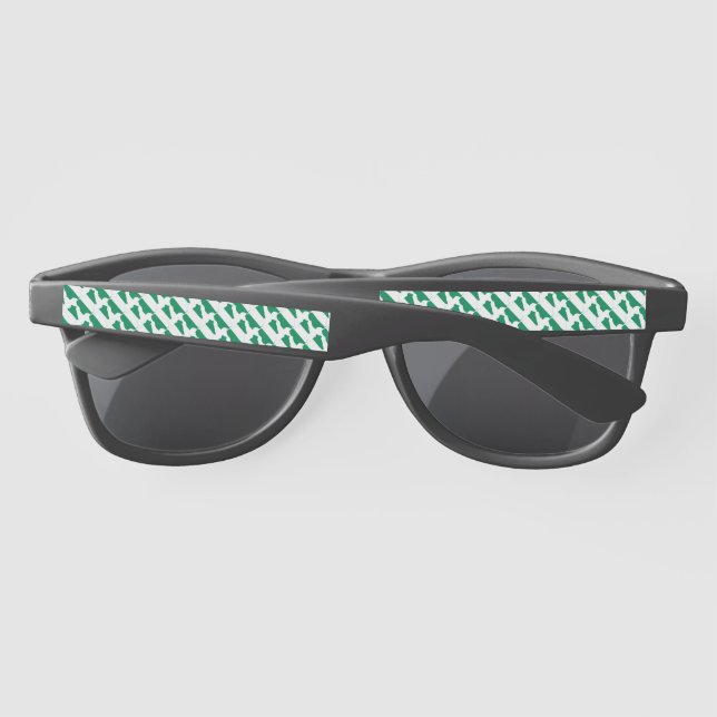Gafas De Sol NIGERIA FLAG Patriotic Naija (Reverso)