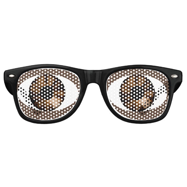 Gafas de sol ojos marrones (Anverso)