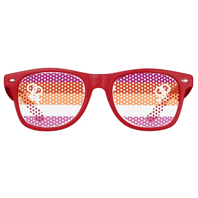 Gafas de sol Orgullo Lesbiano (Anverso)
