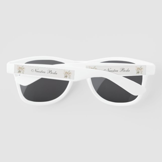 Gafas de sol para boda (Reverso)