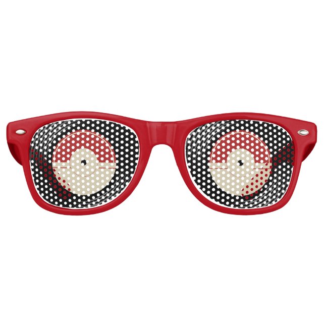 Gafas de sol para fiesta con tema de música – Disc (Anverso)