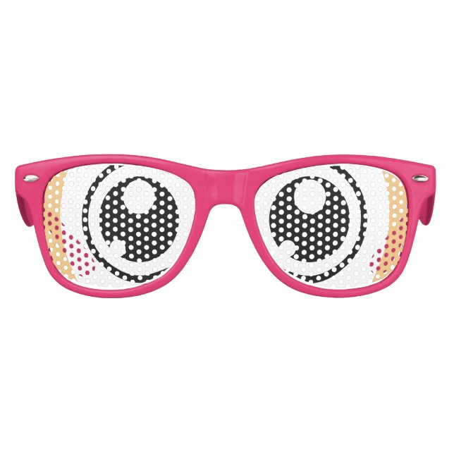 Gafas de sol personalizado Manga Eyes (rosa) (Anverso)