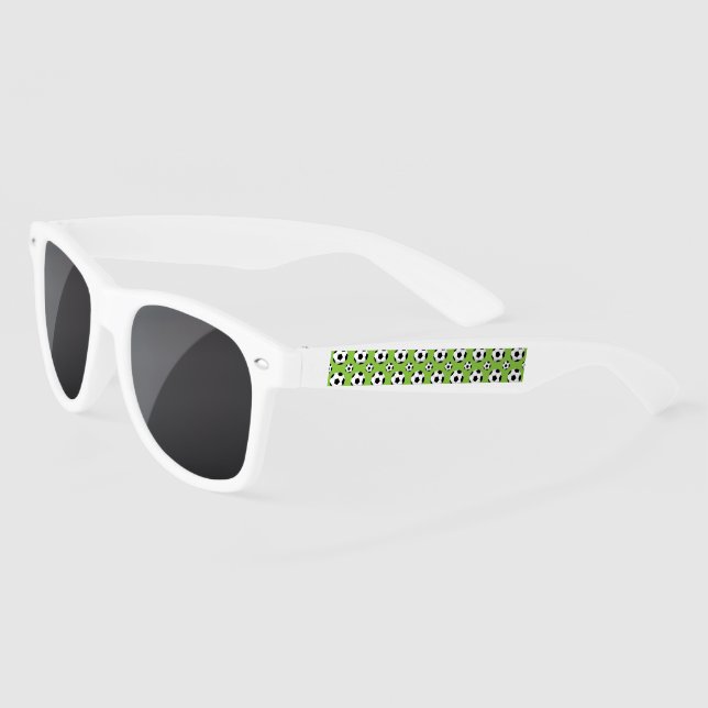 Gafas De Sol Personalizado Soccer Ball (Izquierda)