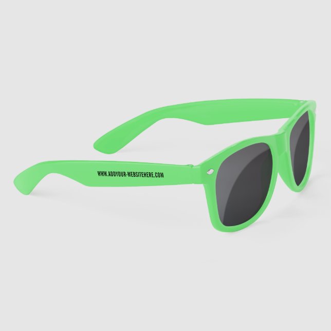 Gafas De Sol Personalizado Texto Promocional Negocios Personali (Derecha)