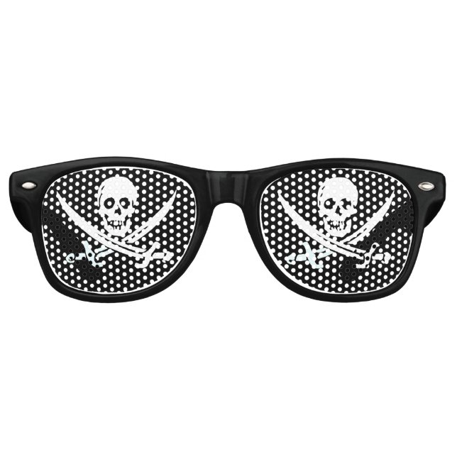 Gafas de sol piratas (Anverso)