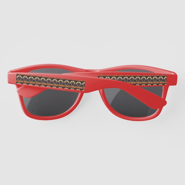 Gafas De Sol Pumpkin Scary House, Halloween (Reverso)
