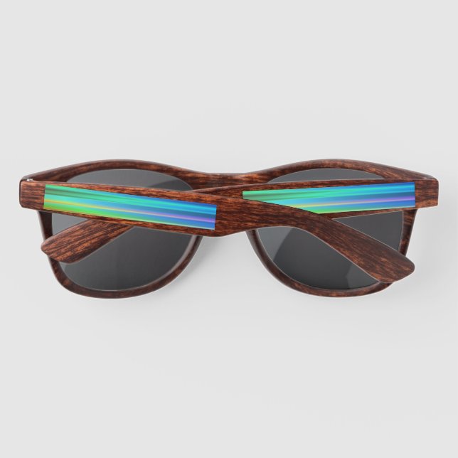 Gafas De Sol Rayas arcoiris (Reverso)