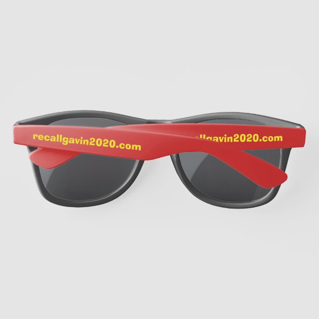 Gafas De Sol Recall Gavin Newsom Shades (Reverso)