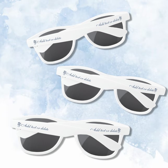 Gafas De Sol Regency Bridgerton Blue Rosas Cameo (Subido por el creador)