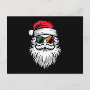 Gafas de sol retro con cara de Santa Navidad Xmas